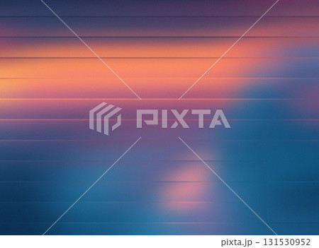 Orange Pink Blue Purple Abstract Background Horizontal Gradient Motion Blur Artistic Vivid Texture Design 131530952