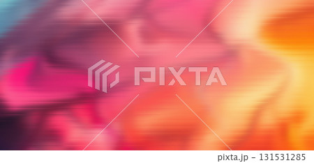 Pink Purple Orange Yellow Abstract Background Swirl Gradient Motion Blur Vivid Artistic Design 131531285