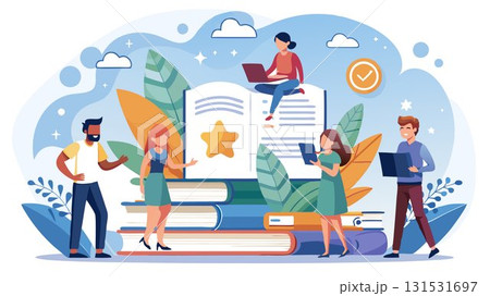 A customer centric book publishing service concept emphasizing personalized service, transparent communication, and collaborative relationships with authors, providing authors with the support and gu 131531697