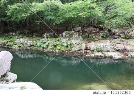 初夏の奥津渓の風景 初夏の奥津渓の風景 131532366
