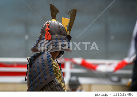 戦国武将の後ろ姿 131532496