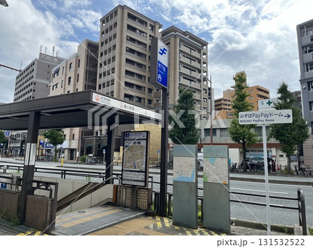 福岡市地下鉄「唐人町駅」出入口 福岡市地下鉄「唐人町駅」出入口 131532522