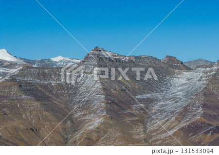 Snow capped mountain landscape in tibet, China 131533094