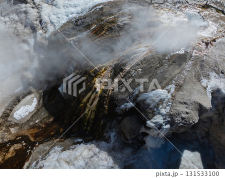 The geothermal springs in Tibet, China 131533100