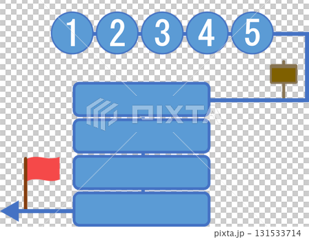 實現目標的路線圖插圖 實現目標的路線圖插圖 131533714
