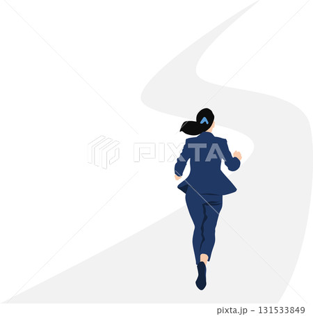 目標達成へのロードマップのイラスト 目標達成へのロードマップのイラスト 131533849