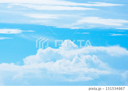 夏の空 青空と雲264 夏の空 青空と雲264 131534867