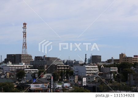 JR埼京線中浦和駅から見たさいたま市の風景 JR埼京線中浦和駅から見たさいたま市の風景 131534928