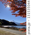 川口湖畔から望む富士山 131535044