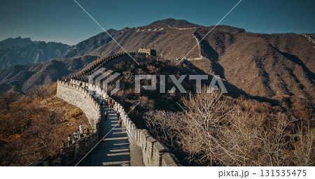 Visitors at the Great Wall: Little Moments of History 131535475