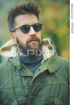 A young hippy style man 131535508