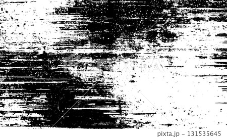 横線ノイズが特徴のハードグランジ背景 131535645