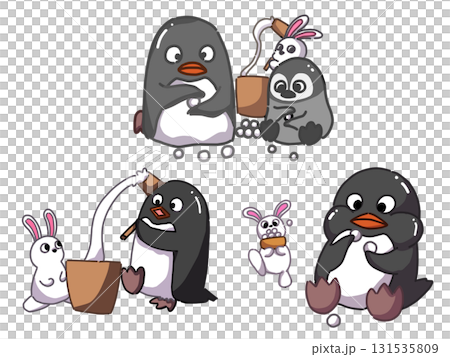 各種企鵝插圖集 131535809