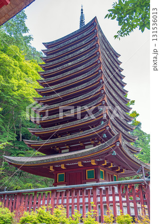 奈良 談山神社 十三重塔(重要文化財) 奈良 談山神社 十三重塔(重要文化財) 131536013