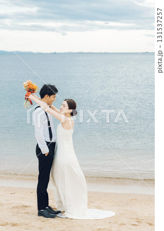 海辺のウェディングフォト 131537257