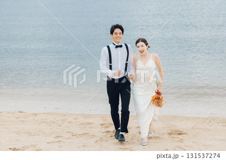 海辺のウェディングフォト 海辺のウェディングフォト 131537274