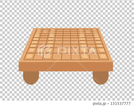 将棋台のイラスト 131537777