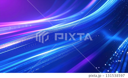 Vibrant abstract light trails with neon glow and dynamic streaks in shades of blue purple and pink, showcasing energy movement and digital technology theme Vibrant abstract light trails with neon glow and dynamic streaks in shades of blue purple and pink, showcasing energy movement and digital technology theme 131538597