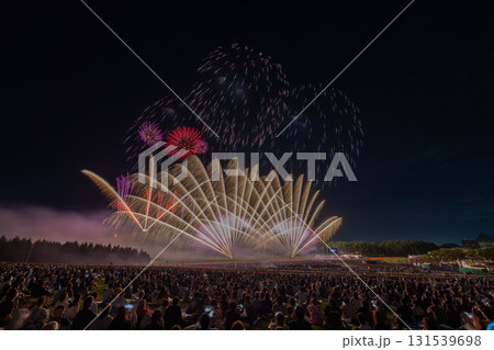 北海道芸術花火大会 モエレ沼 札幌 花火 夏 北海道芸術花火大会 モエレ沼 札幌 花火 夏 131539698