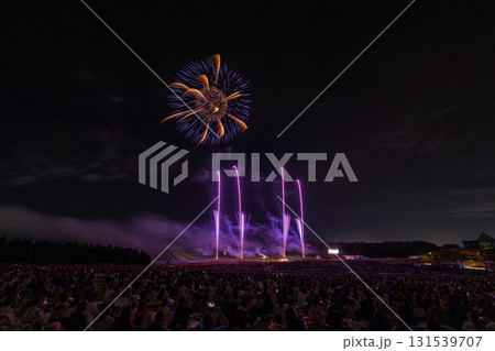 北海道芸術花火大会 モエレ沼 札幌 花火 夏 北海道芸術花火大会 モエレ沼 札幌 花火 夏 131539707