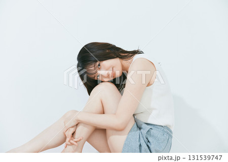 ビューティーイメージ 若い女性のポートレート 131539747