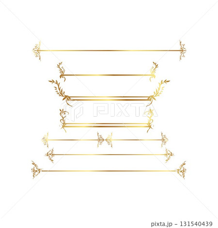 vintage border in divider line vintage border in divider line 131540439