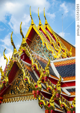 タイ寺院の屋根 タイ寺院の屋根 131541093
