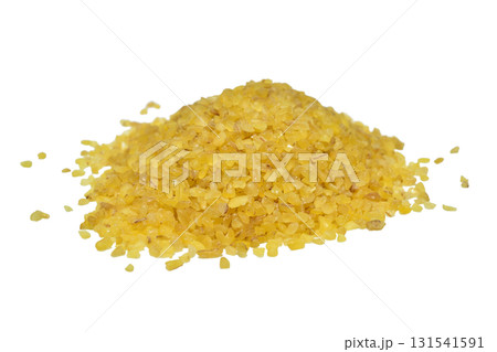 The couscous grain lies in a pile. 131541591