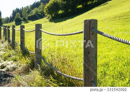 Traditional Village Fence in European Rural Area Traditional Village Fence in European Rural Area 131542002