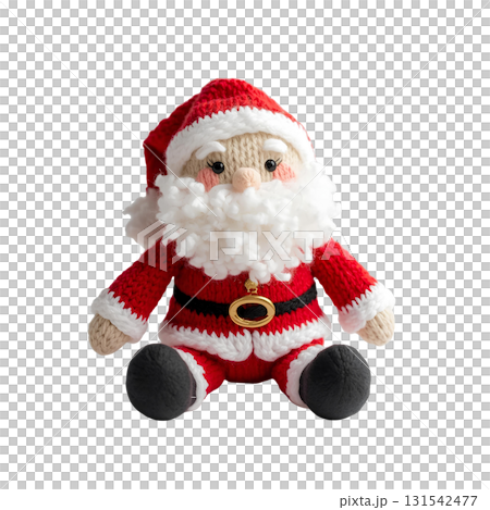 サンタのヌイグルミ（おすわり） 131542477