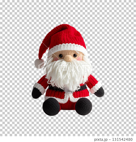 サンタのヌイグルミ（おすわり） 131542480