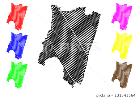 Fianarantsoa Province (Provinces of Madagascar, Republic of Madagascar) map vector illustration, scribble sketch Fianarantsoa map Fianarantsoa Province (Provinces of Madagascar, Republic of Madagascar) map vector illustration, scribble sketch Fianarantsoa map 131543564