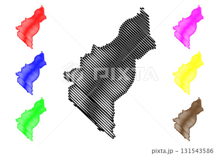 Dosso Region (Regions of Niger, Republic of the Niger) map vector illustration, scribble sketch Dosso map Dosso Region (Regions of Niger, Republic of the Niger) map vector illustration, scribble sketch Dosso map 131543586