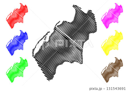 Luanda Province (Provinces of Angola, Republic of Angola) map vector illustration, scribble sketch Luanda map Luanda Province (Provinces of Angola, Republic of Angola) map vector illustration, scribble sketch Luanda map 131543691