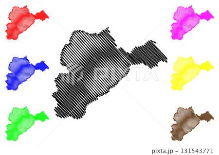 Logar Province (Islamic Republic of Afghanistan, Provinces of Afghanistan) map vector illustration, scribble sketch Logar map Logar Province (Islamic Republic of Afghanistan, Provinces of Afghanistan) map vector illustration, scribble sketch Logar map 131543771