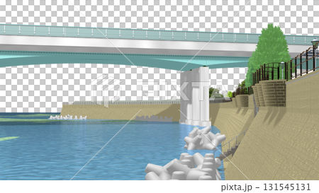 「藍色海景公園」PNG素材,可用作動畫背景。天空透明,請隨意使用。 「藍色海景公園」PNG素材,可用作動畫背景。天空透明,請隨意使用。 131545131