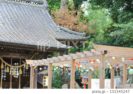 涼やかに響く風鈴の音(間々田八幡宮の八月) 涼やかに響く風鈴の音(間々田八幡宮の八月) 131545247