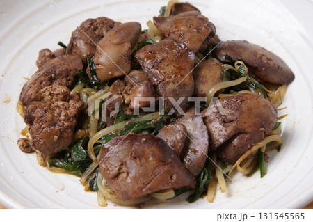 レバーニラ炒め 131545565