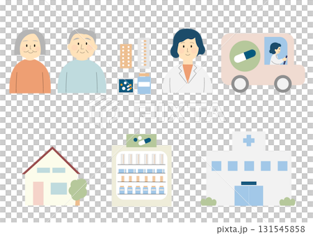 藥師上門服務相關插圖集 131545858