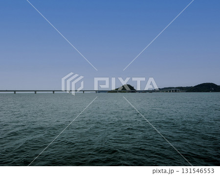 下関市角島大橋の絶景 下関市角島大橋の絶景 131546553