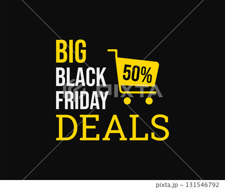 big black friday deals shopping banner big black friday deals shopping banner 131546792
