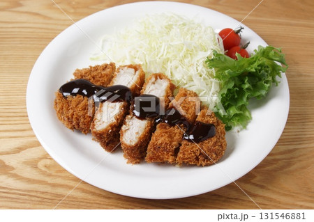 とんかつ三元豚 131546881