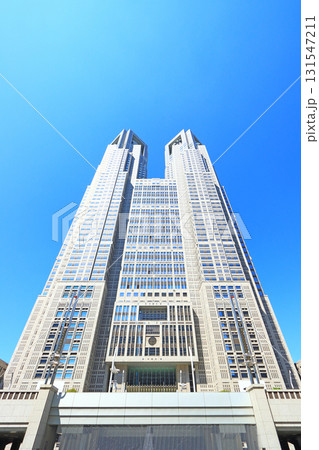東京都新宿区、東京都庁第一本庁舎の風景 東京都新宿区、東京都庁第一本庁舎の風景 131547211