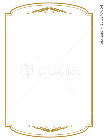 Elegant Golden Vertical Certificate Frame, wedding card frame 131547664