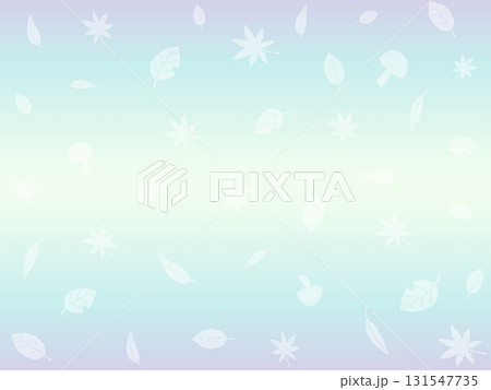 落ち葉のシームレスパターン　A-5 131547735