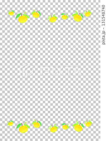 Stylish yuzu frame 131548740