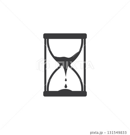 Hourglass logo icon 131549833