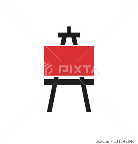 Black art easel 131549846