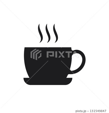 Coffee cup logo 131549847