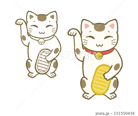 日本の縁起物 招き猫 131550438